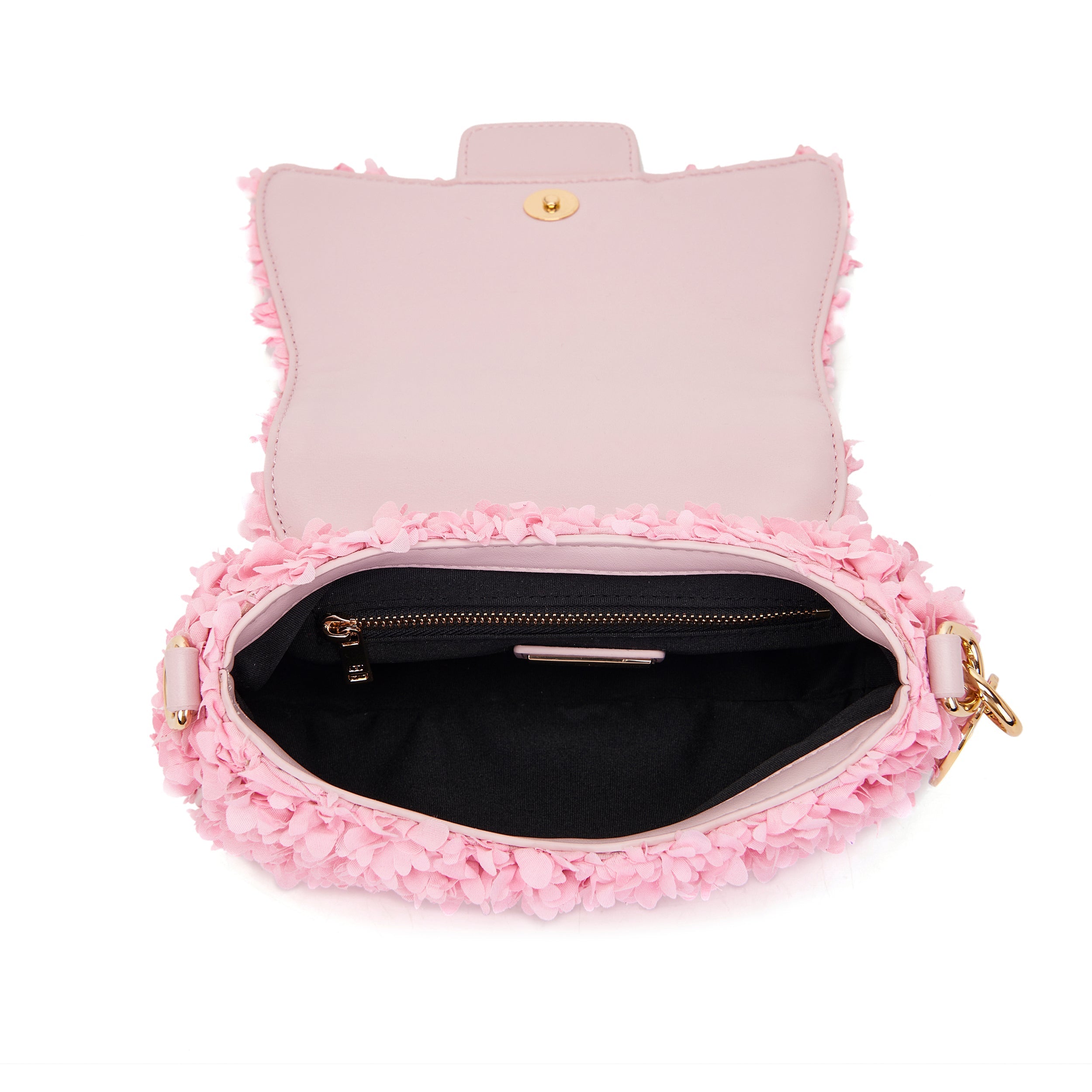 La Carrie Night Edition Sac à Main Rose Chiffon 20x6x12 cm