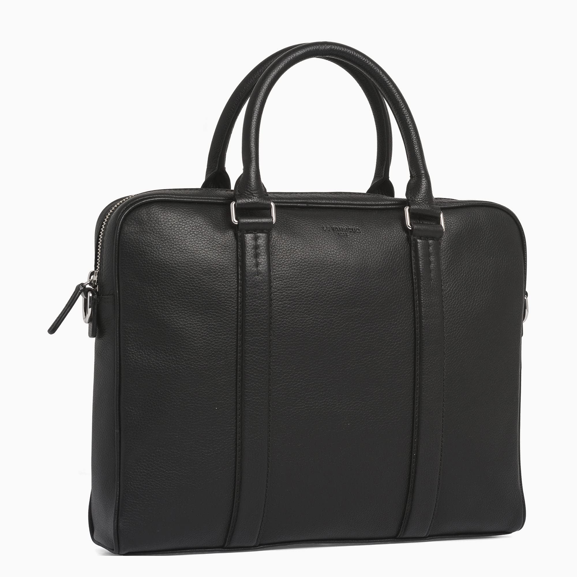 Le Tanneur Charles porte-documents cuir 13 pouces slim
