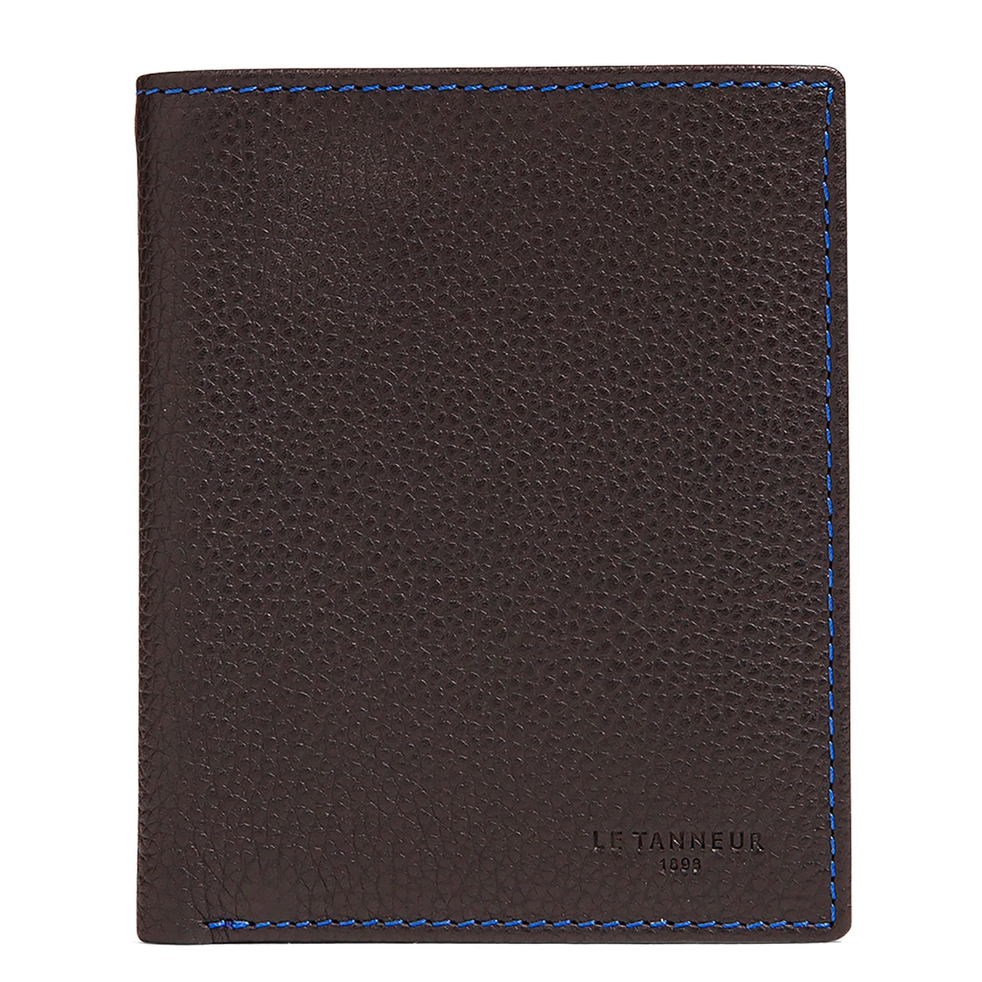 Le Tanneur Charles porte-cartes cuir anti-RFID noir