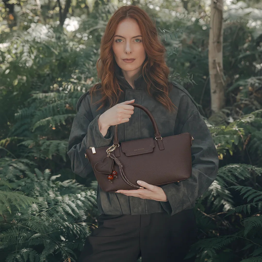 MAC ALYSTER HARMONIA Sac À Main Marron Chocolat