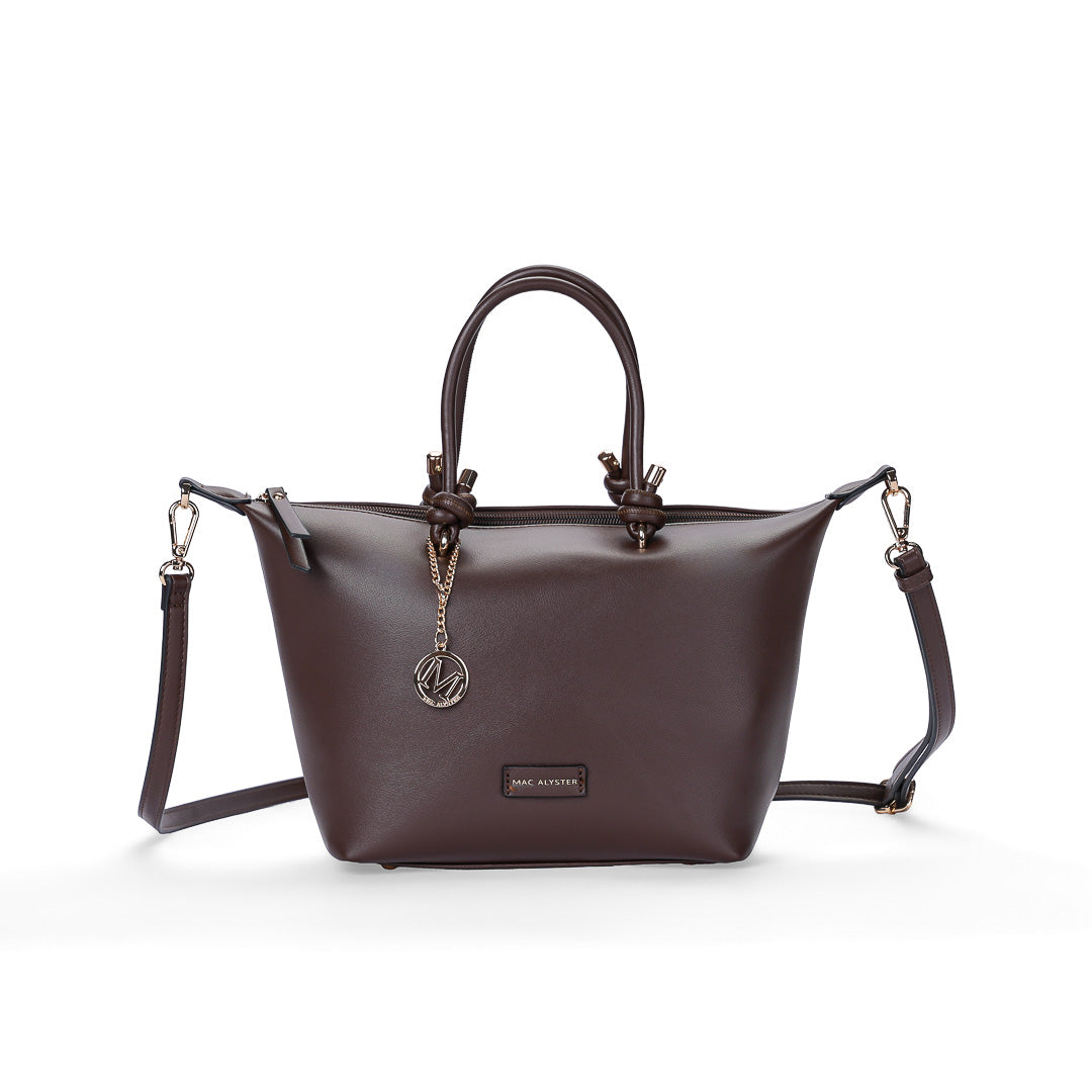 Mac Alyster Mandora sac main bandoulière Noir pailleté