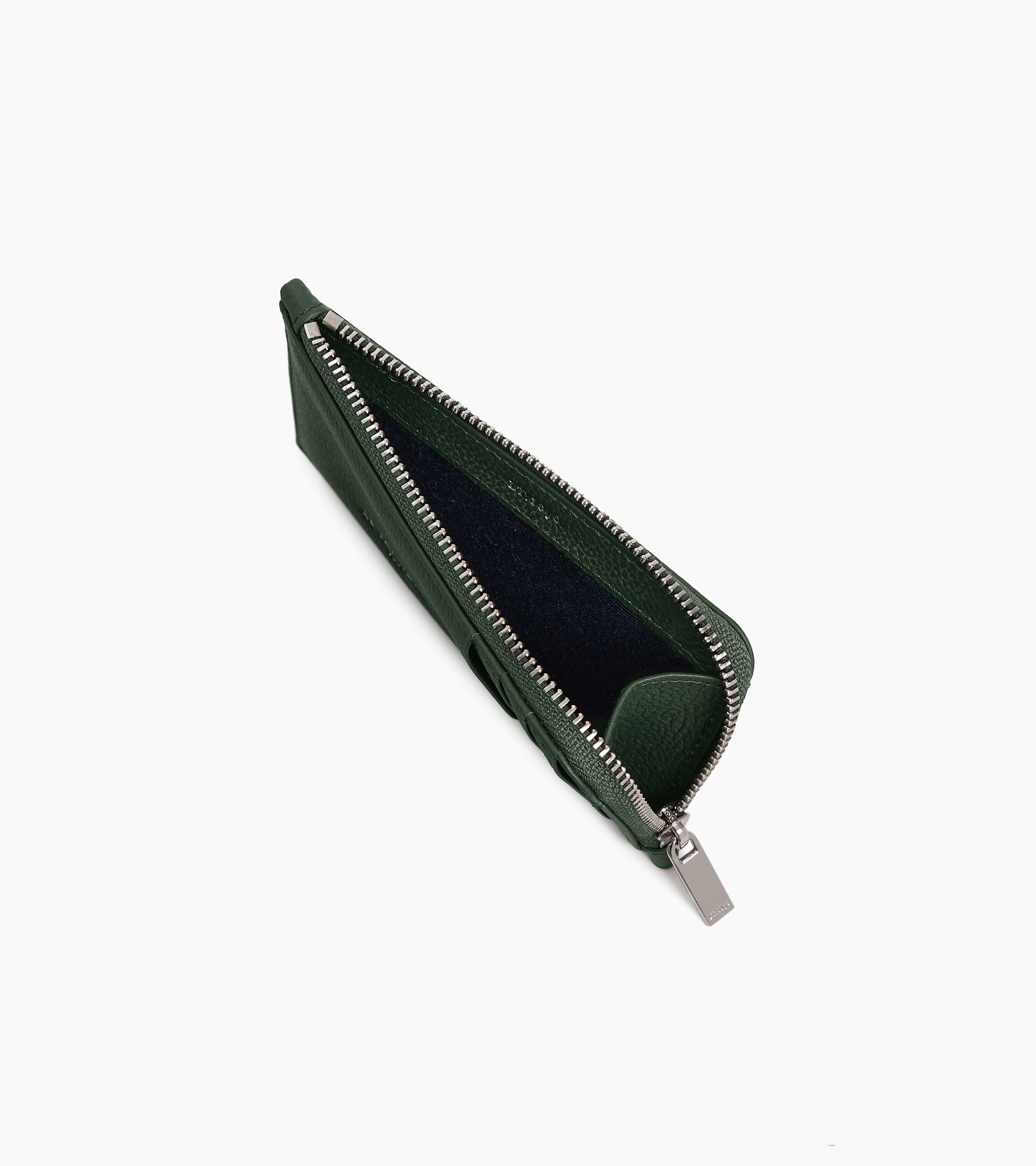 Le Tanneur Lucien porte-cartes cuir grainé vert malachite