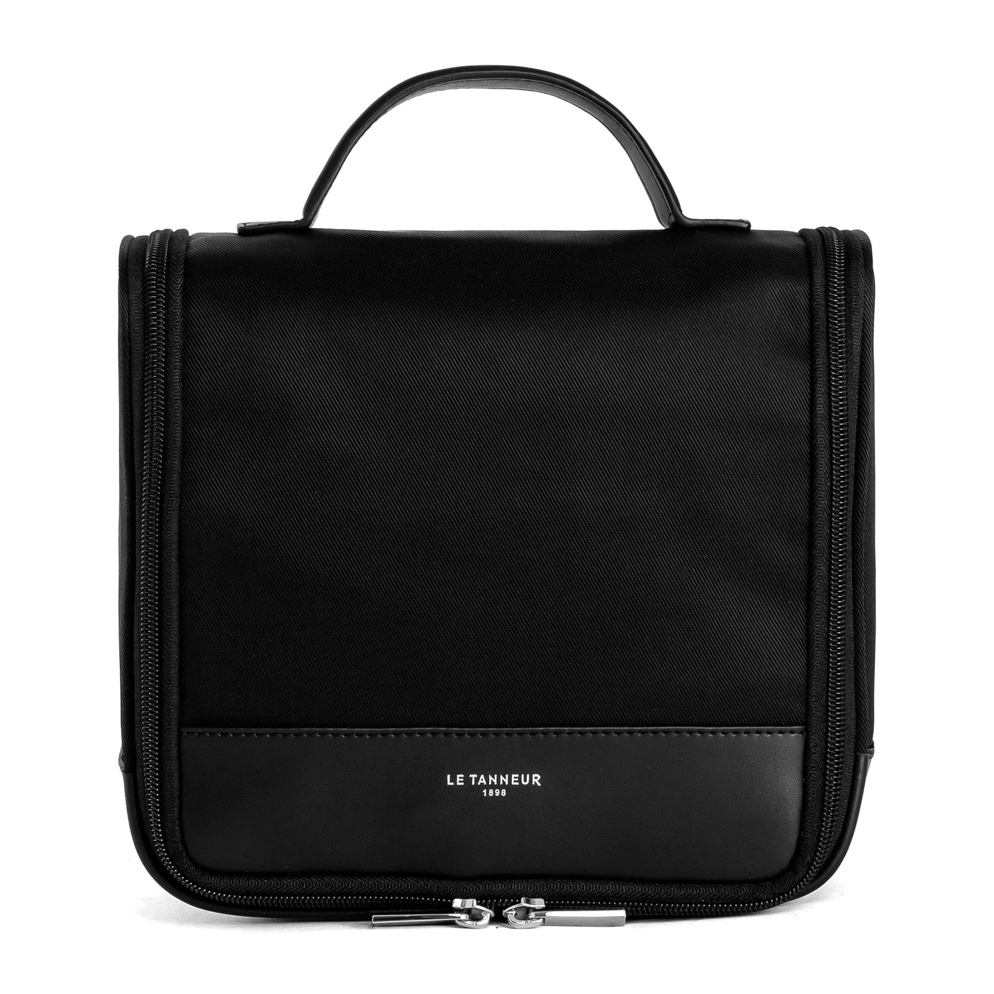 Le Tanneur Gaspard trousse de toilette toile homme crochet