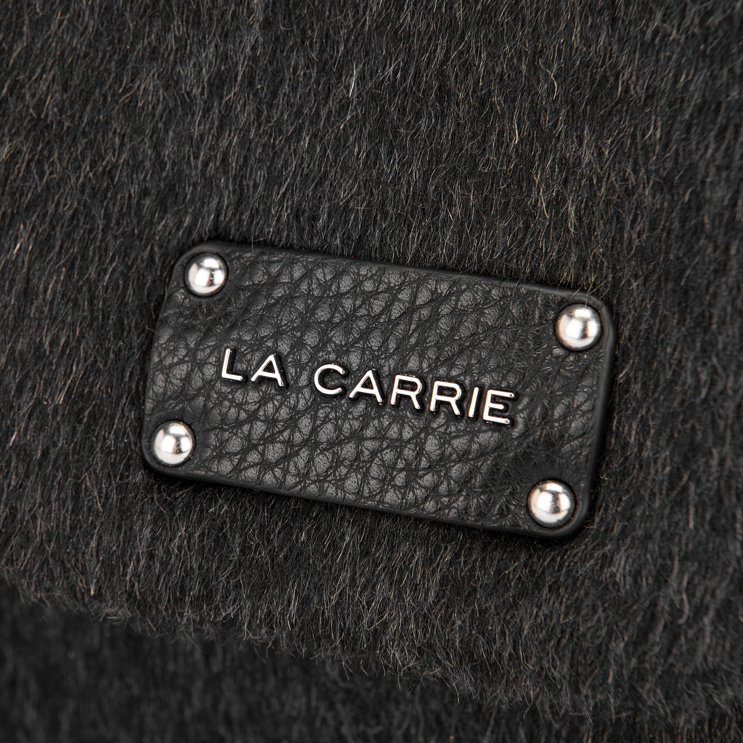 La Carrie Sarner sac shopping noir franges
