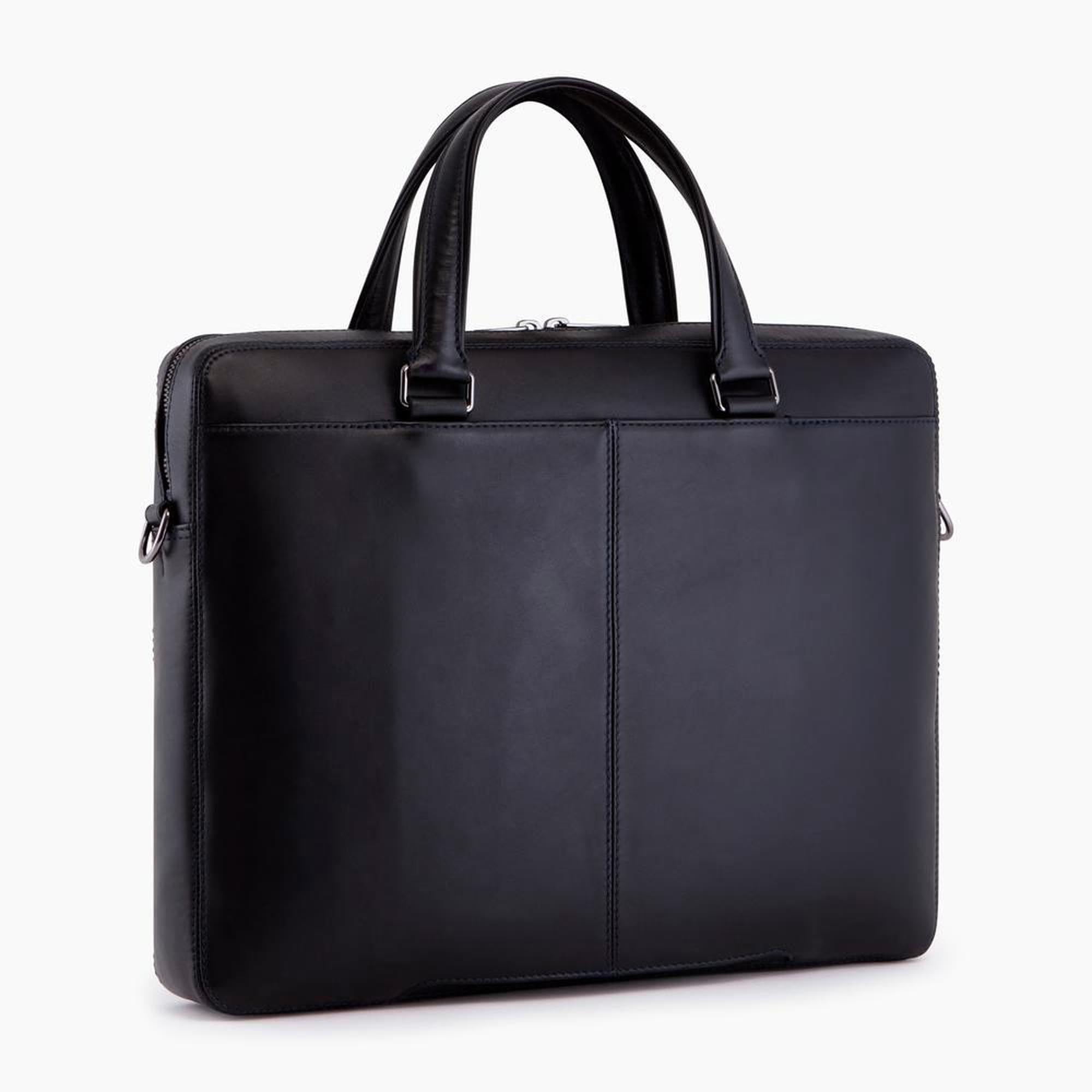 Le Tanneur Martin Porte-documents slim cuir 14" 38x29 cm