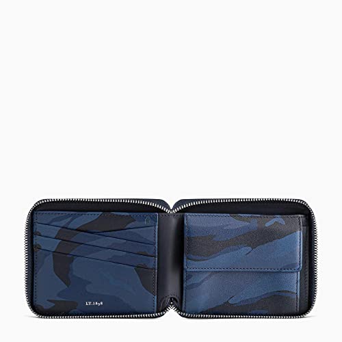 Le Tanneur Nathan Porte-monnaie zippé cuir grainé noir