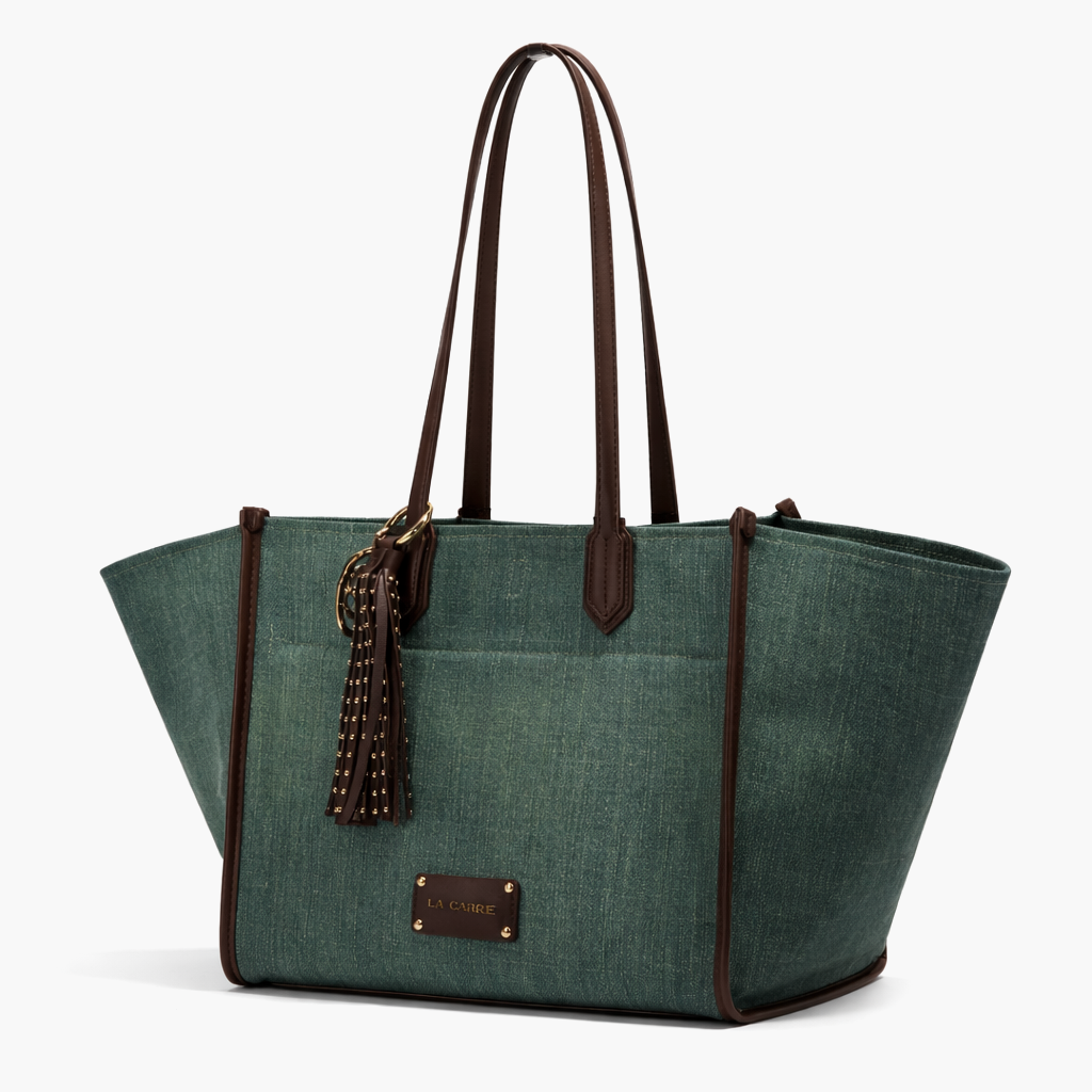 La Carrie VD sac shopping tea canvas édition 32x26x20cm