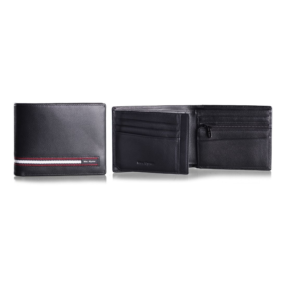 MAC ALYSTER Prelude portefeuille italien noir