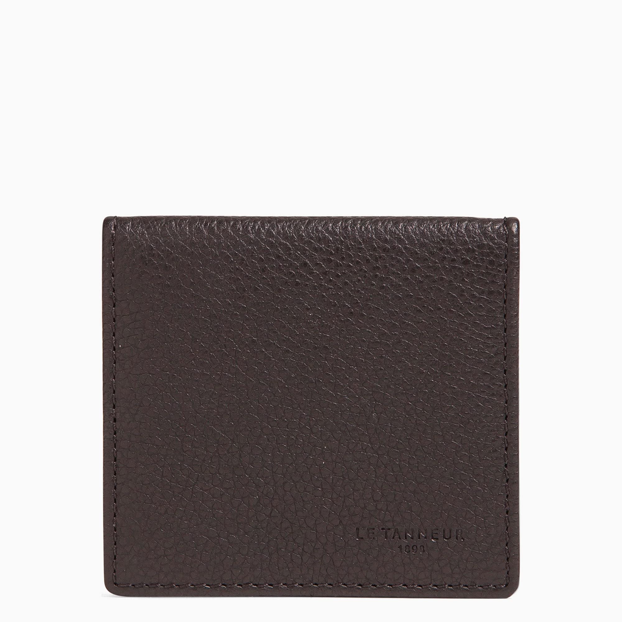 Le Tanneur Charles porte-monnaie cuir noir homme boîte