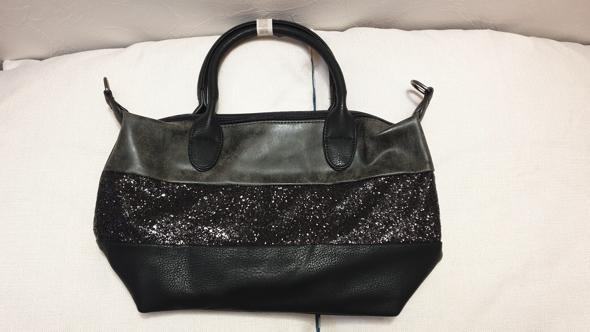 Gallantry Sacs Bandoulière Sac Paillettes Beige Noir Doré