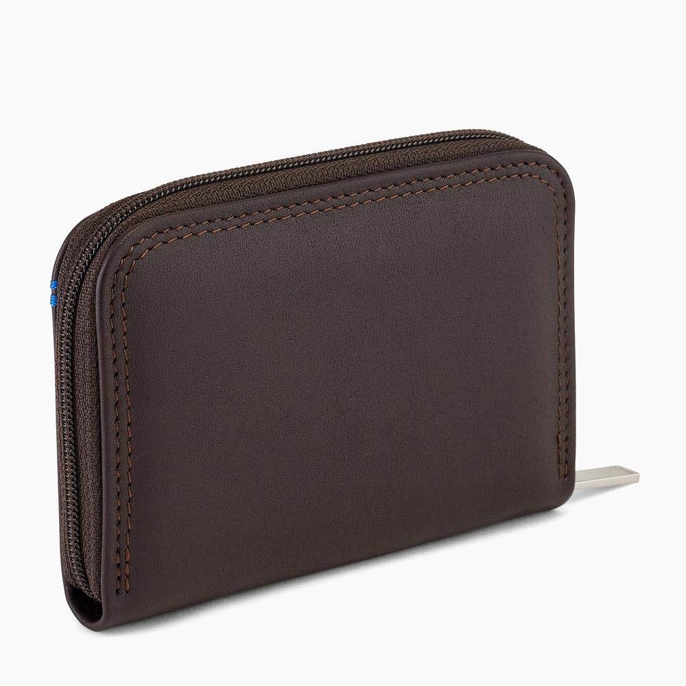 Le Tanneur Martin porte-monnaie cuir zippé noir anti-RFID