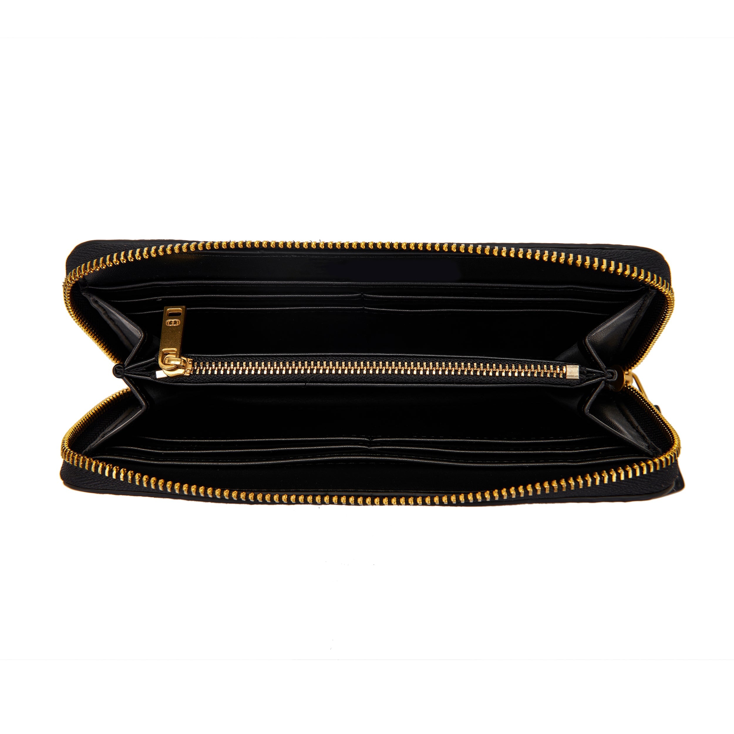 La Carrie Wallet portefeuille noir synthétique 19 cm