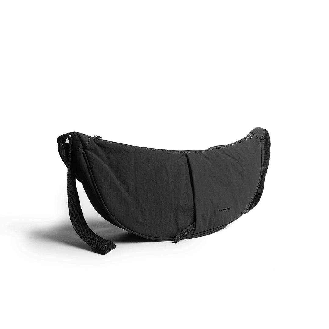 Mac Alyster Plume sac banane Noir cuir synthétique 40 cm