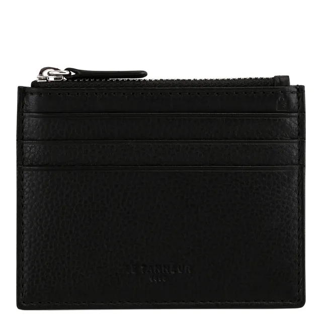 Le Tanneur Wallets Charles porte-cartes homme cuir noir 10,5 cm RFID