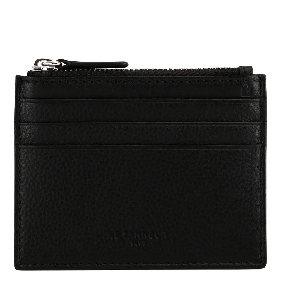 Le Tanneur Wallets Charles porte-cartes homme cuir noir 10,5 cm RFID