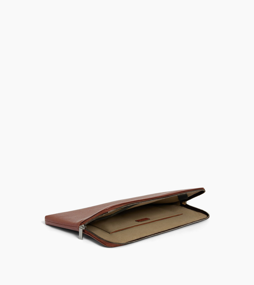 Le Tanneur pochette ordinateur 14" cuir grainé