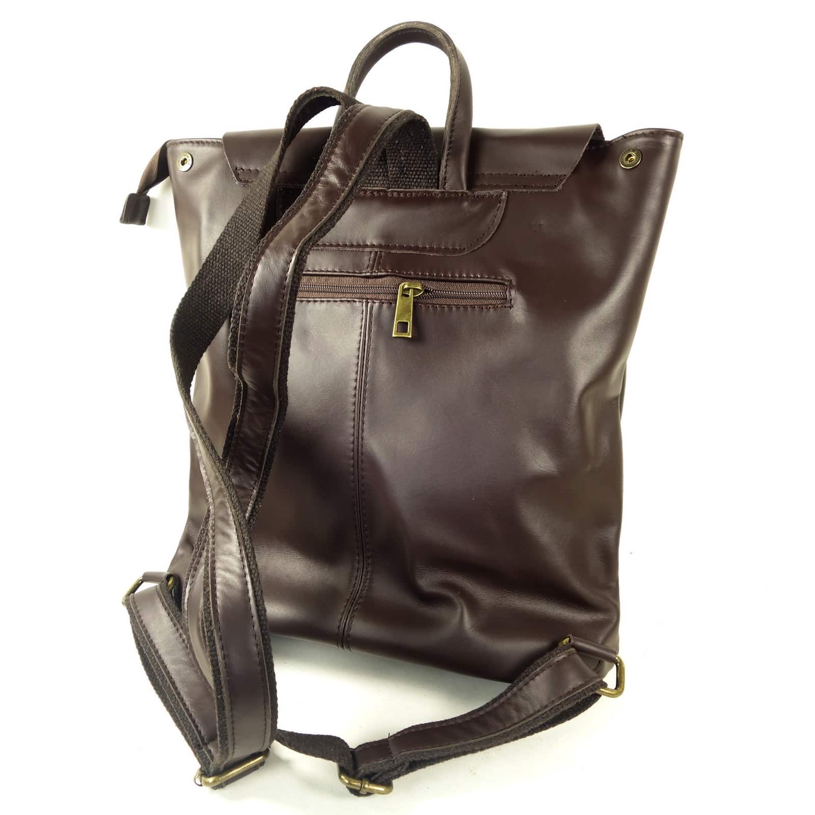 Collection Esprit Cuir Summer sac à dos cuir brun femme