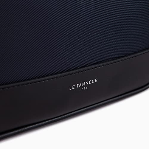 Le Tanneur Gaspard sac bandoulière toile large