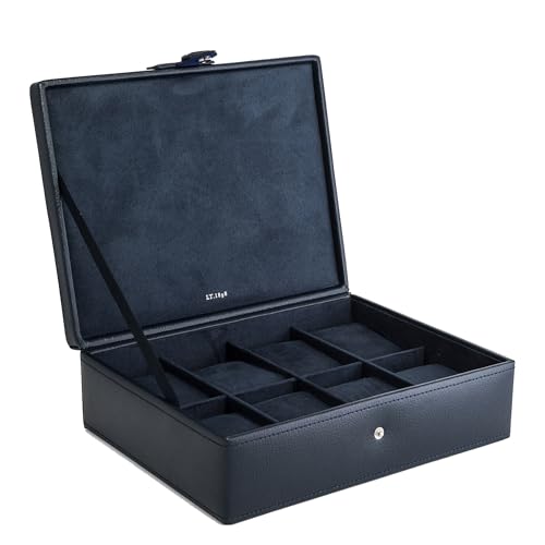 Le Tanneur boîte à montres cuir 8 compartiments 25 cm