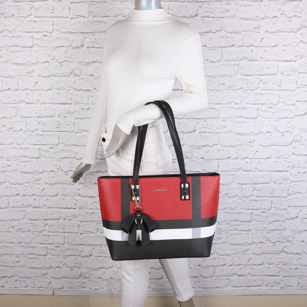 Gallantry Sacs Cabas Tote Bag Grand Cabas Rouge PU