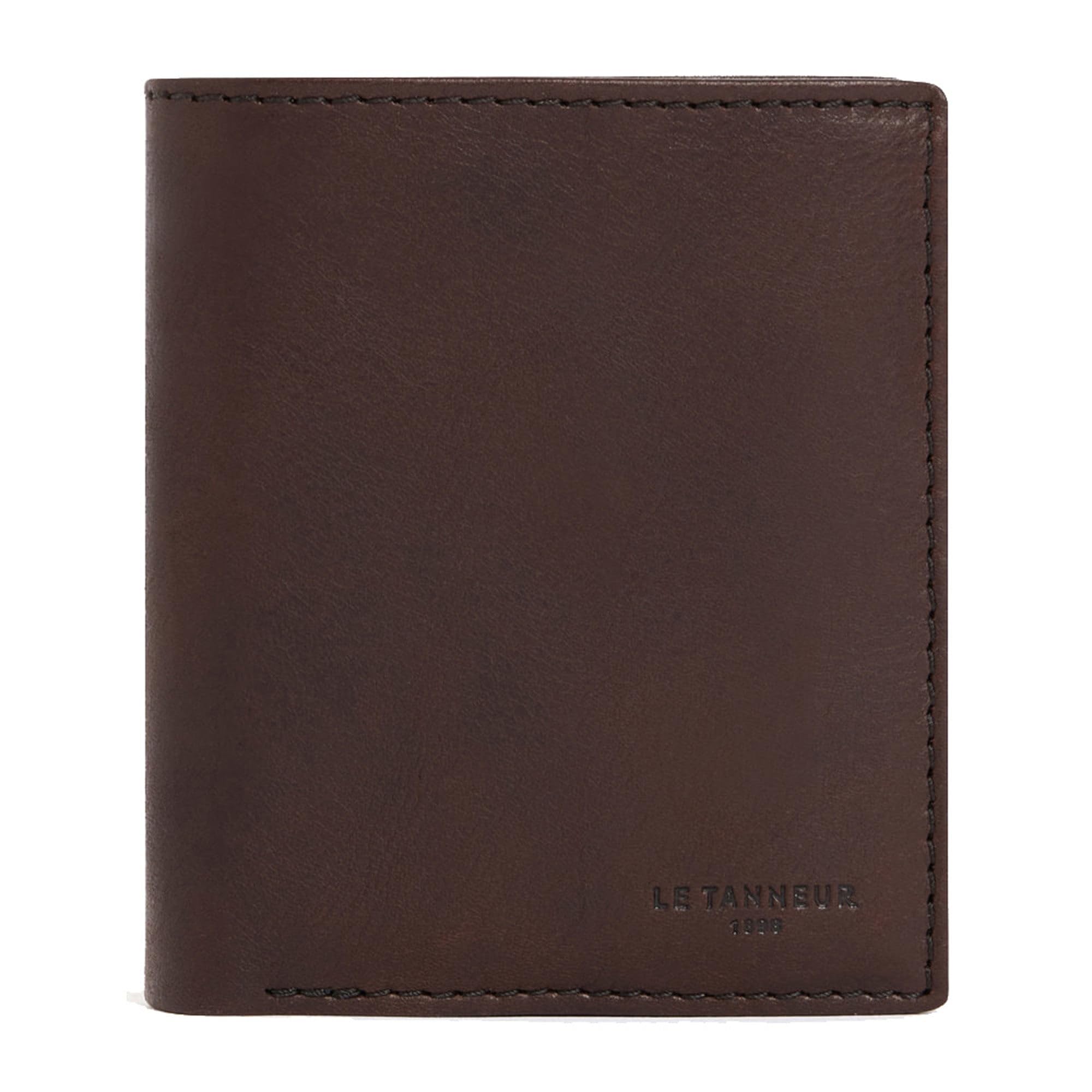 Le Tanneur Gary porte-monnaie boîte cuir huilé homme