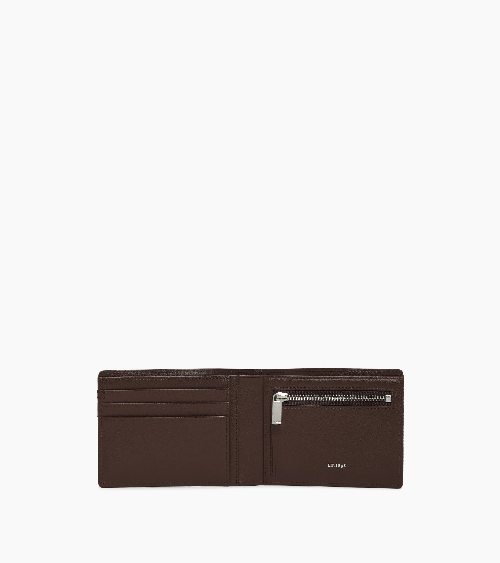 Le Tanneur Lucien portefeuille horizontal cuir marron arabica