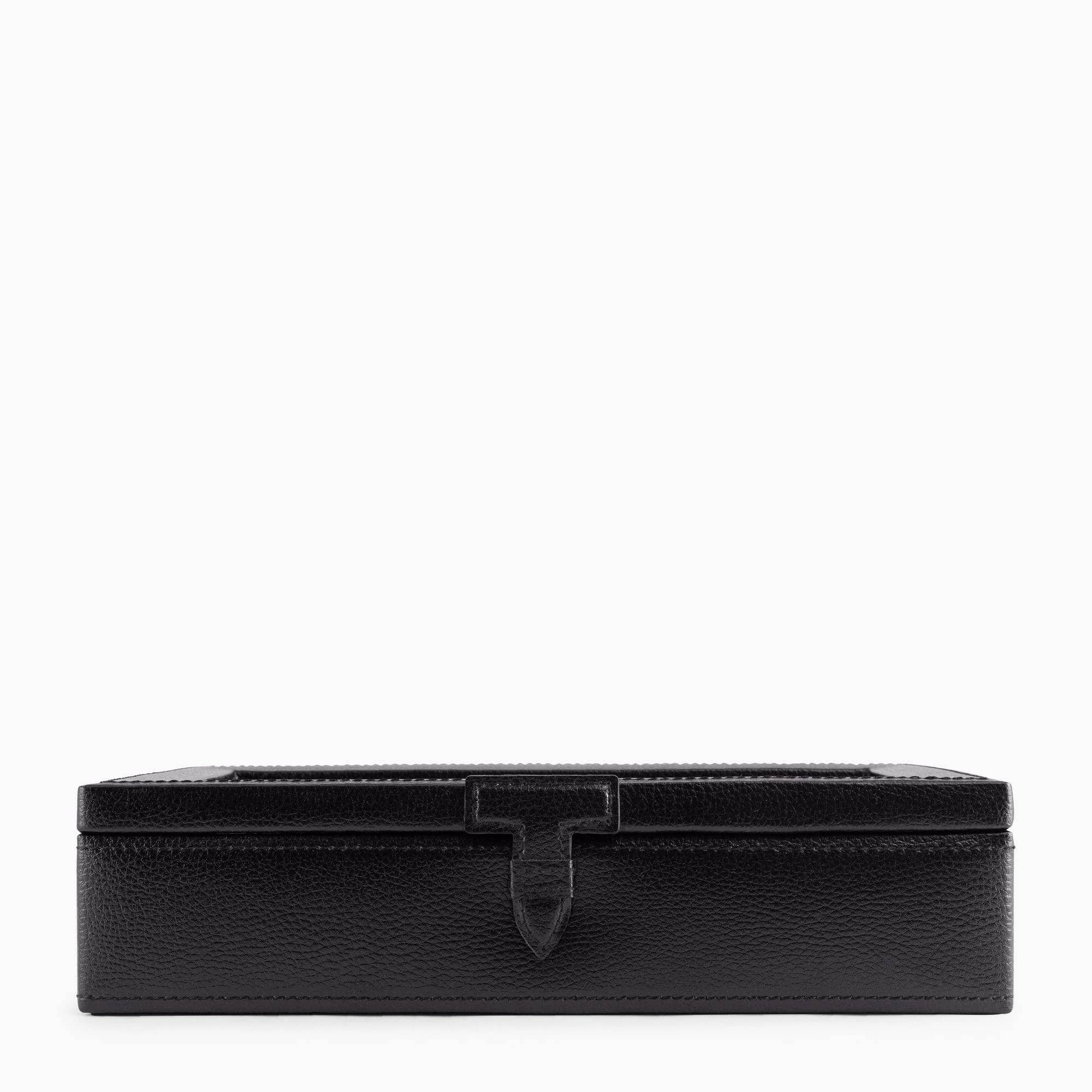 Le Tanneur Leather Goods boîte à montres cuir 10 compartiments velours