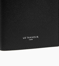 Le Tanneur Lucien portefeuille vertical zippé cuir grainé