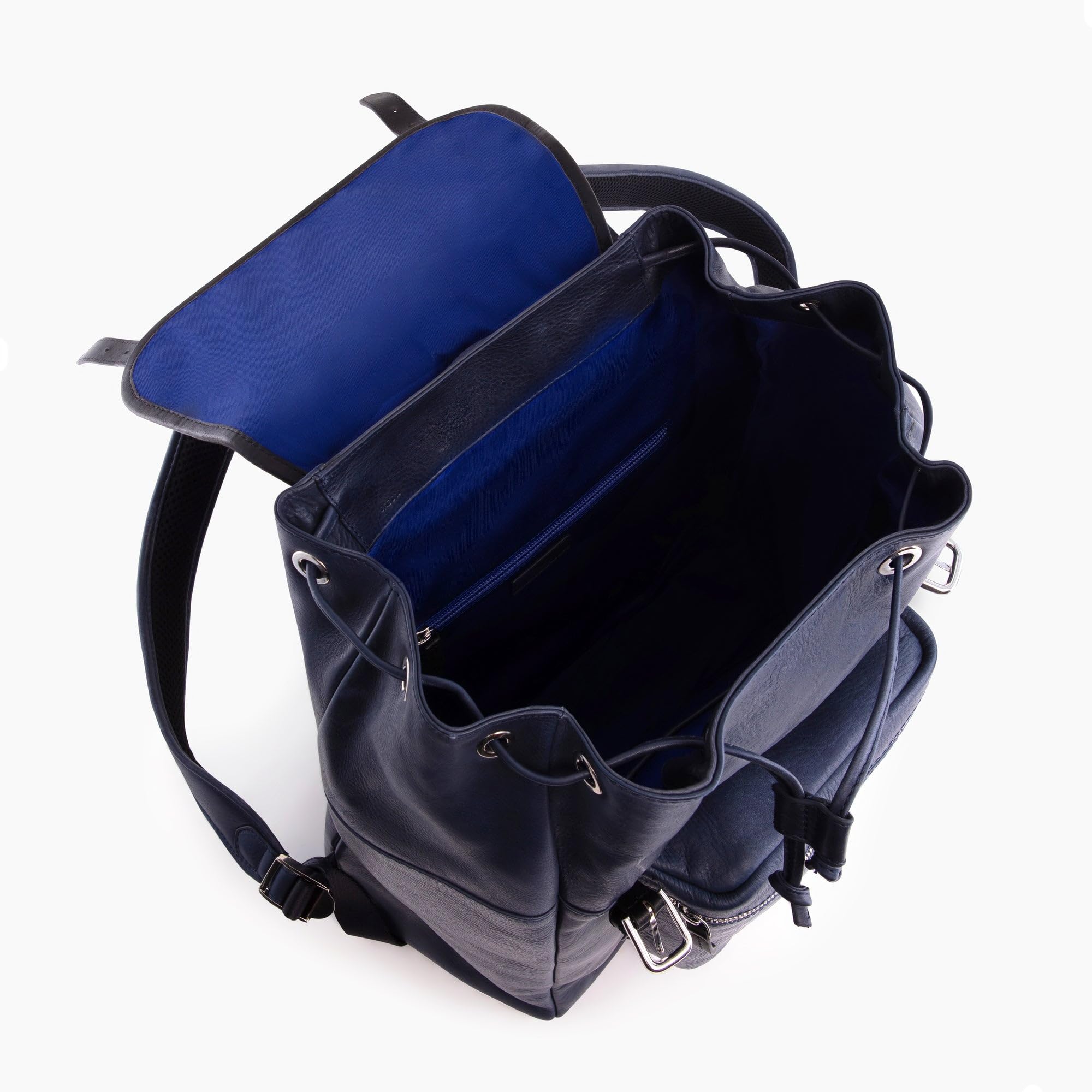 Le Tanneur Gabriel Sac à dos rabat cuir huilé 33 cm