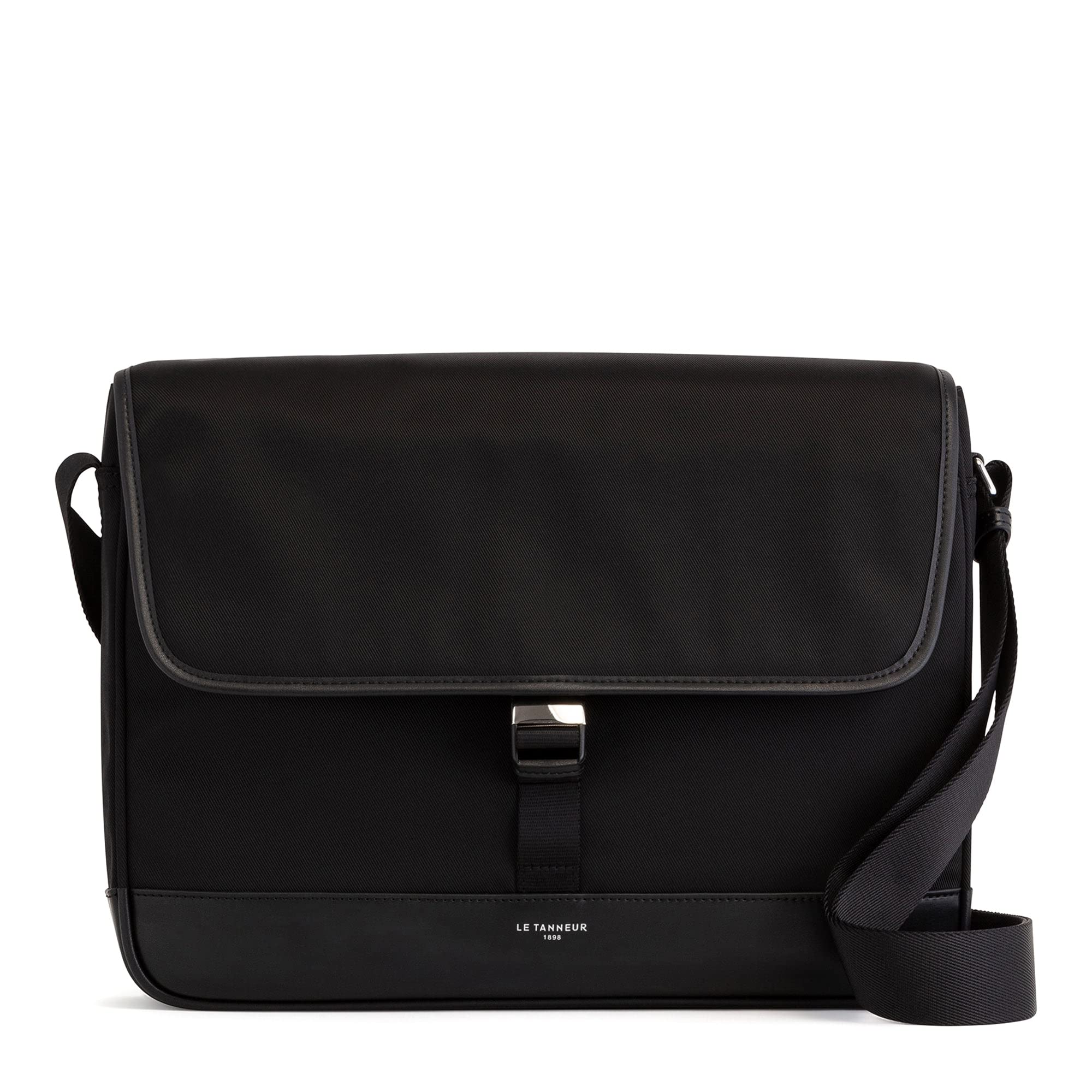 Le Tanneur Gaspard sac bandoulière cuir noir homme