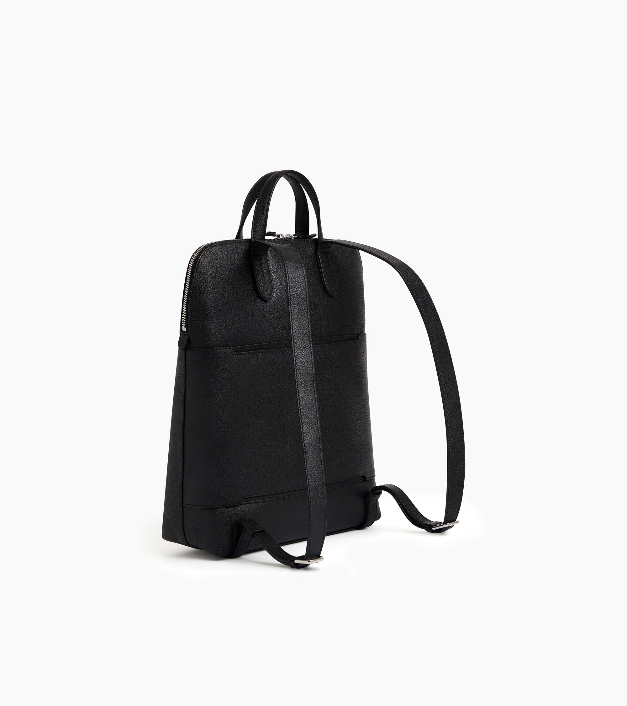 Le Tanneur Sophie sac à dos business cuir grainé noir