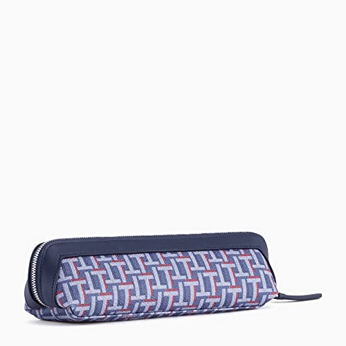 Le Tanneur Camille trousse toile enduite cuir 21 cm homme