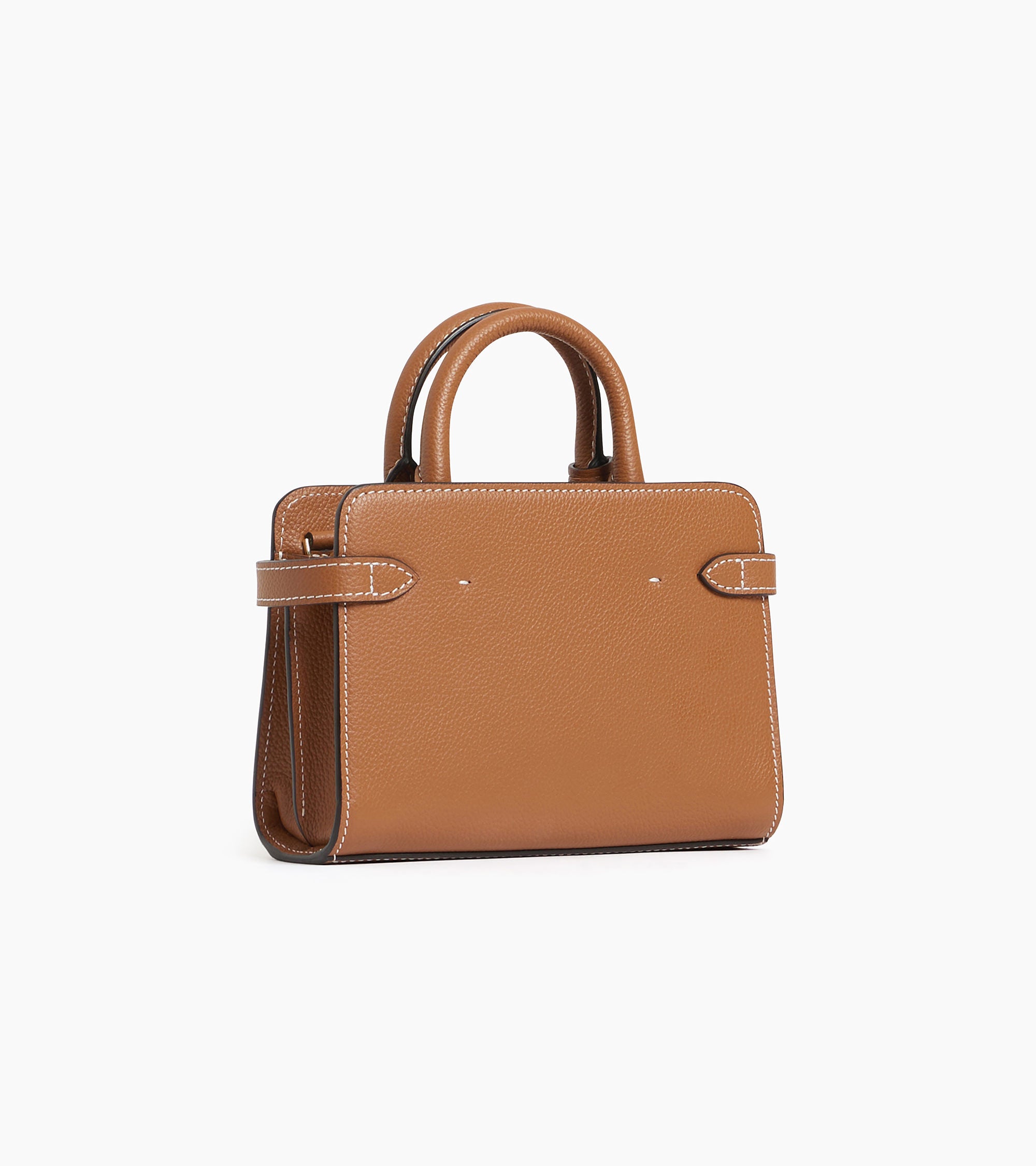 Le Tanneur Emilie mini sac à main cuir grainé tan