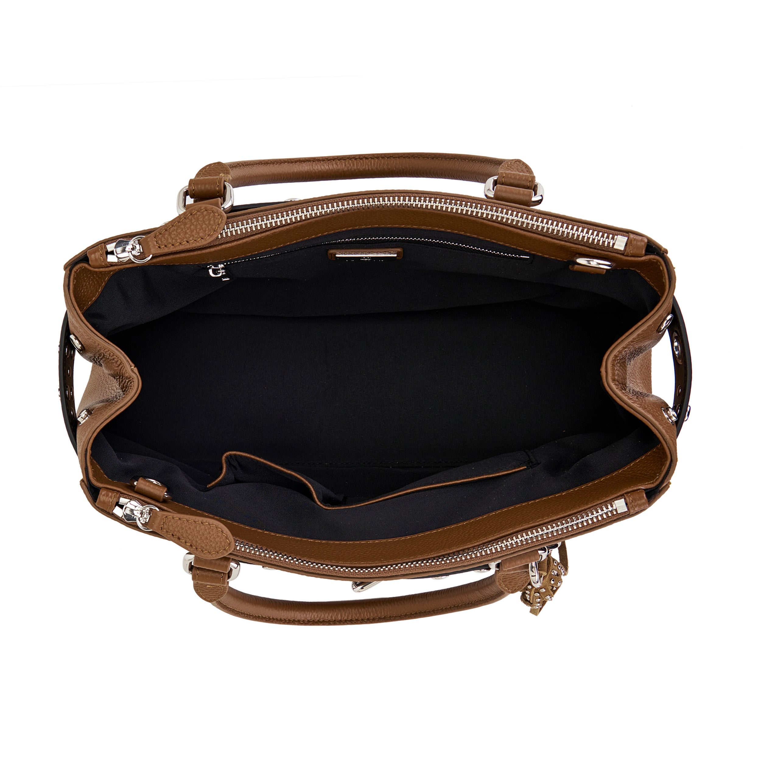 La Carrie Bag Backdoor sac à main cuoio 34x11x20cm