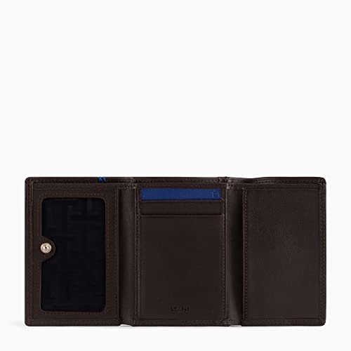 Le Tanneur Grand Porte Monnaie Cuir Lisse Homme 11x8 cm