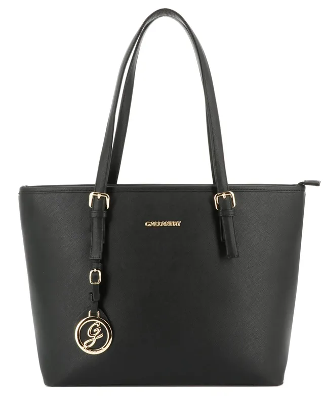 Gallantry Sacs Cabas Tote Bag XL Noir Classique simili cuir
