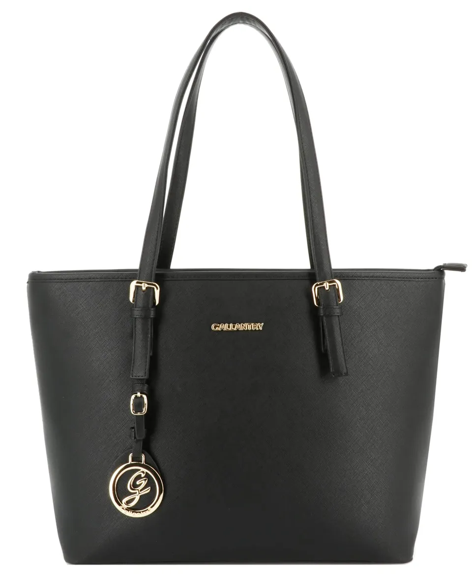 Gallantry Sacs Cabas Tote Bag XL Noir Classique simili cuir