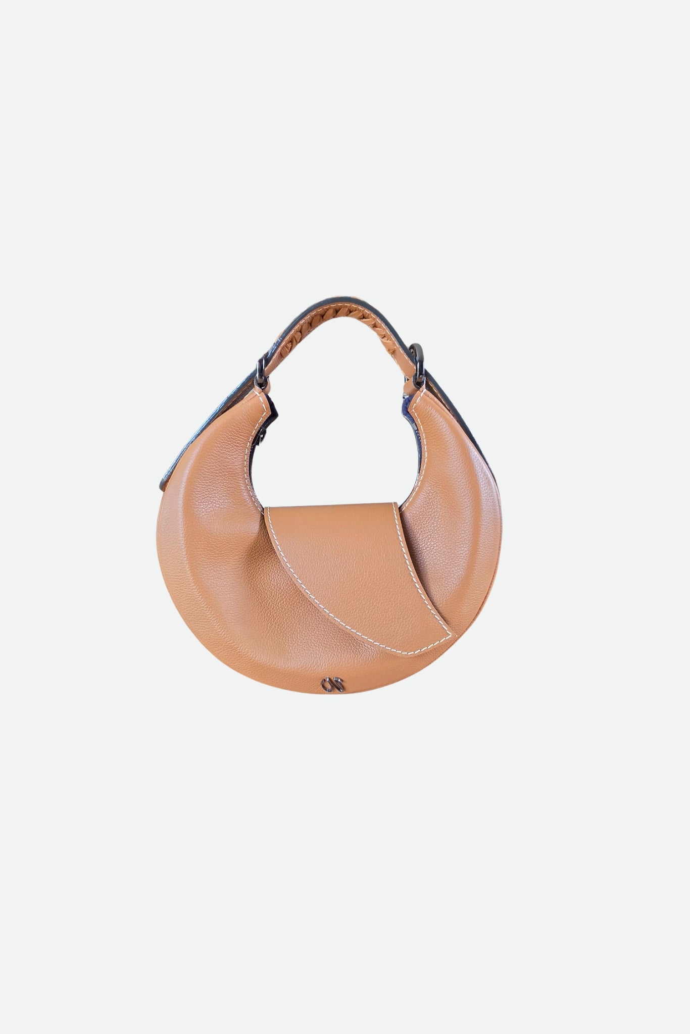Nodie's Mini Nouvelle Lune camel sac hobo cuir