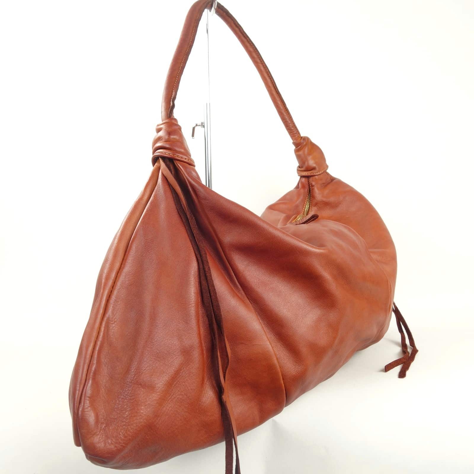 Collection Esprit Cuir Nadia grand sac cuir naturel XL