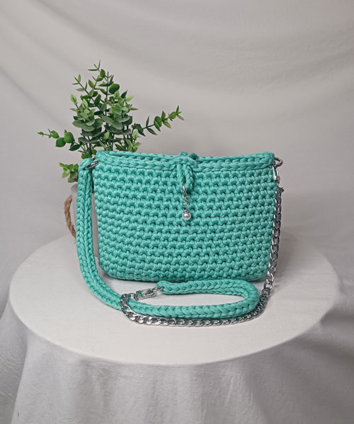 Takiri Sacs à main Lady TK1080 sac vert pastel recyclé
