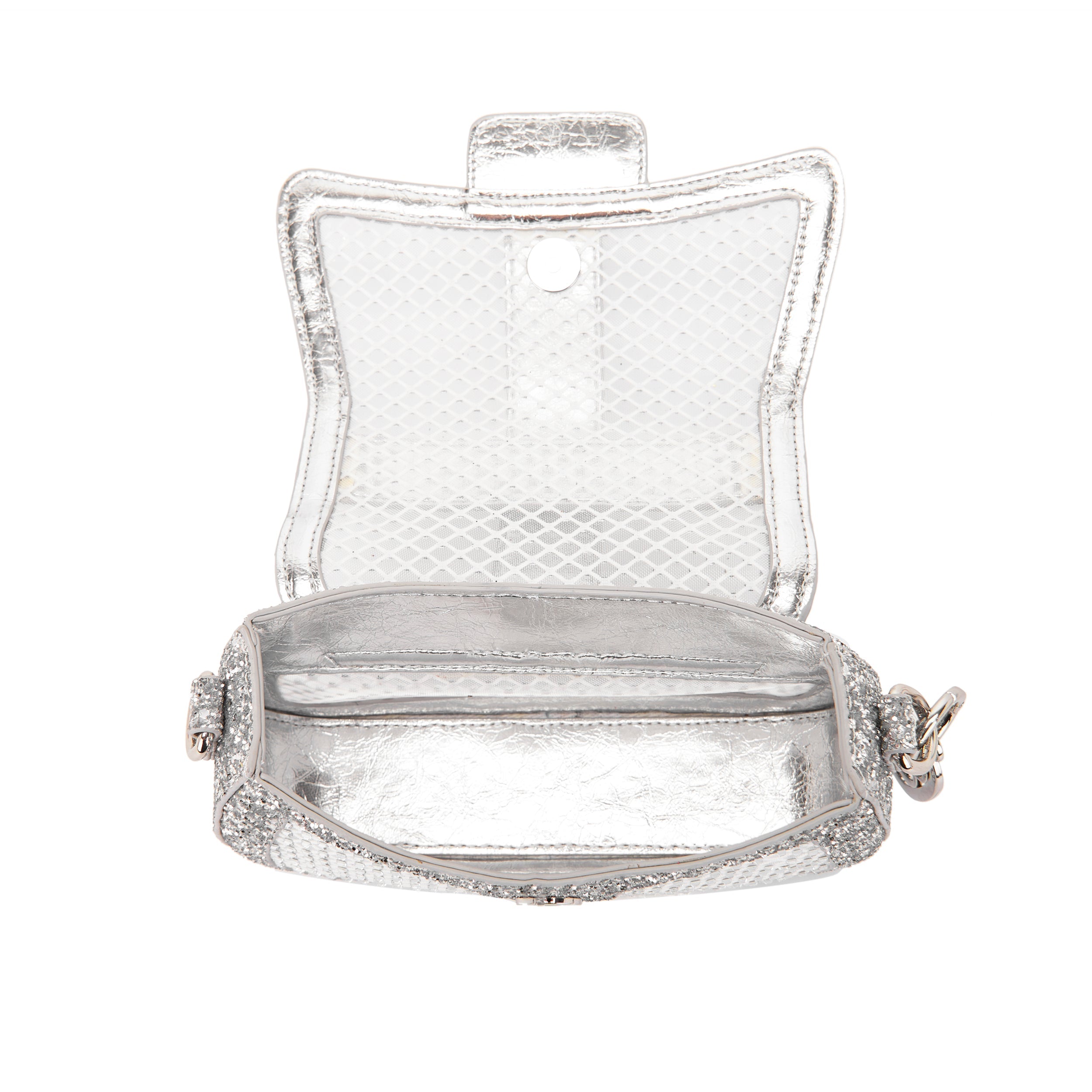 La Carrie Night Edition sac bandoulière blanc 20x6x12