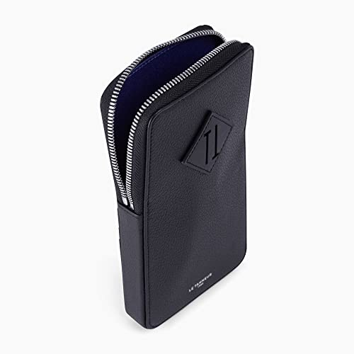 Le Tanneur Nathan porte-cartes dragonne cuir grainé 13 cm