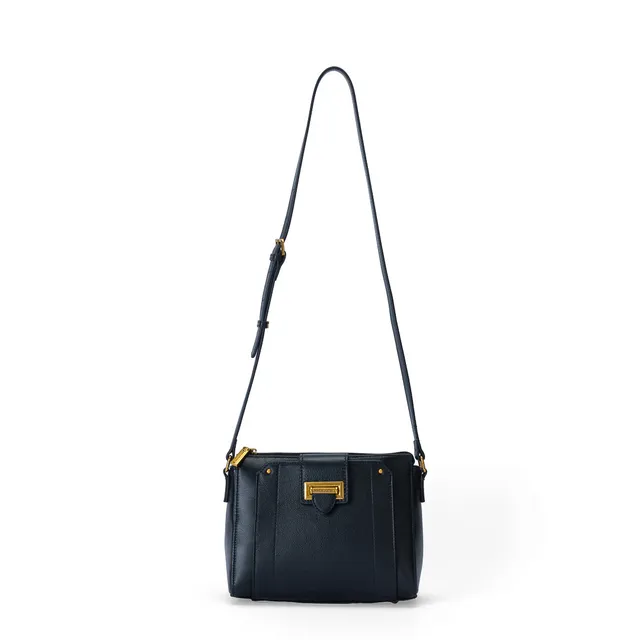 Mac Alyster Mona petit sac trotteur cuir Noir compact quotidien