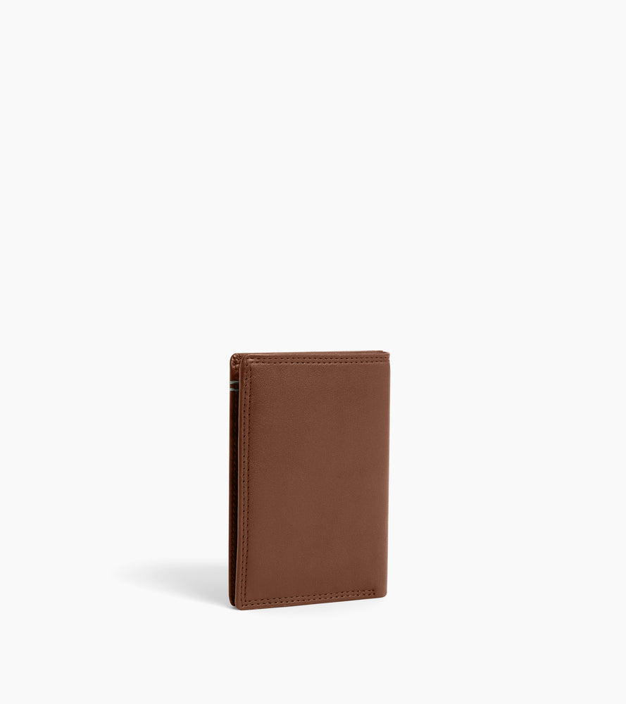 Le Tanneur Martin porte-cartes cuir vertical anti-RFID