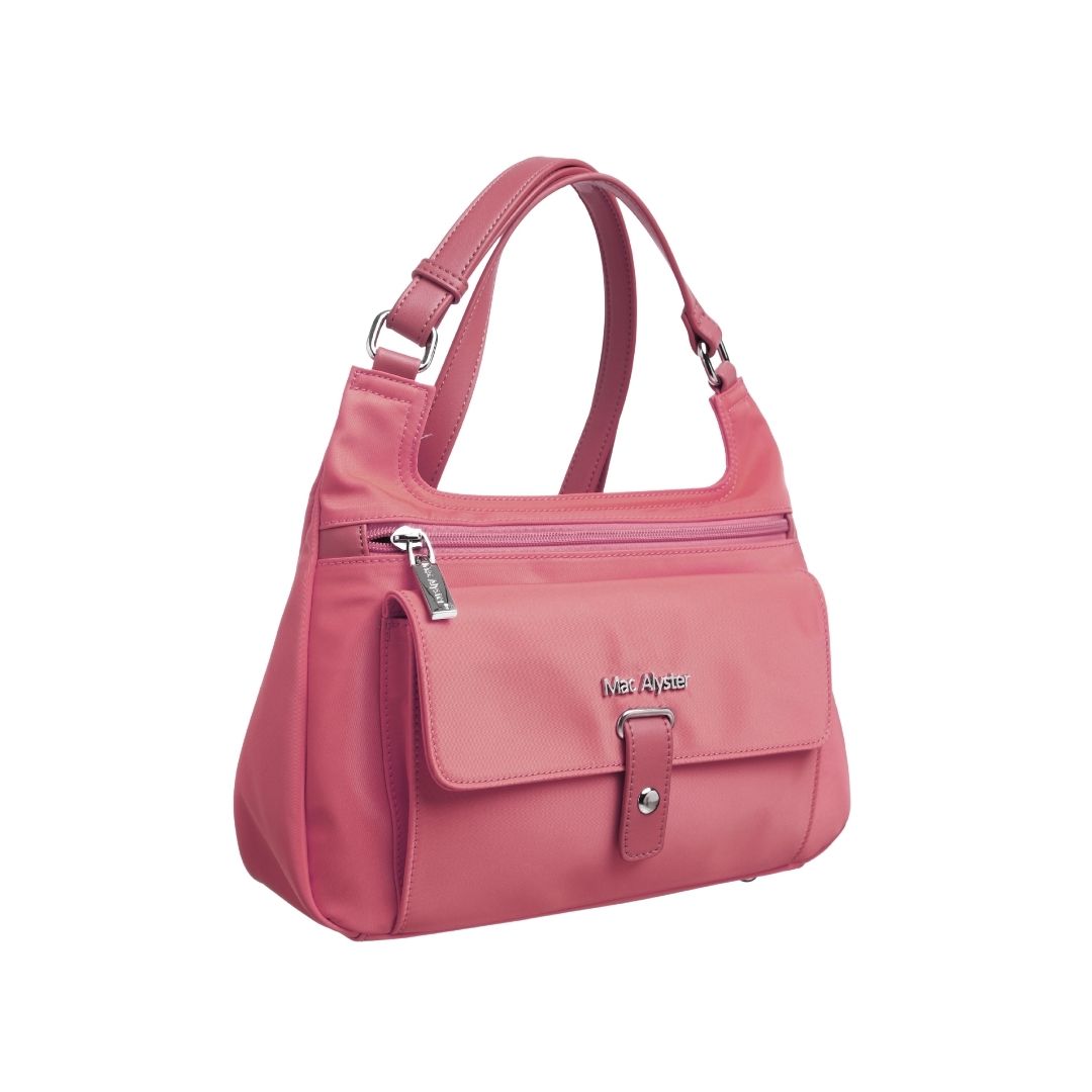 Mac Alyster Studio sac epaule Carmin nylon 30 cm