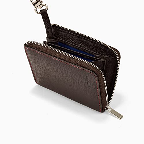 Le Tanneur Charles porte-monnaie cuir homme zippé RFID
