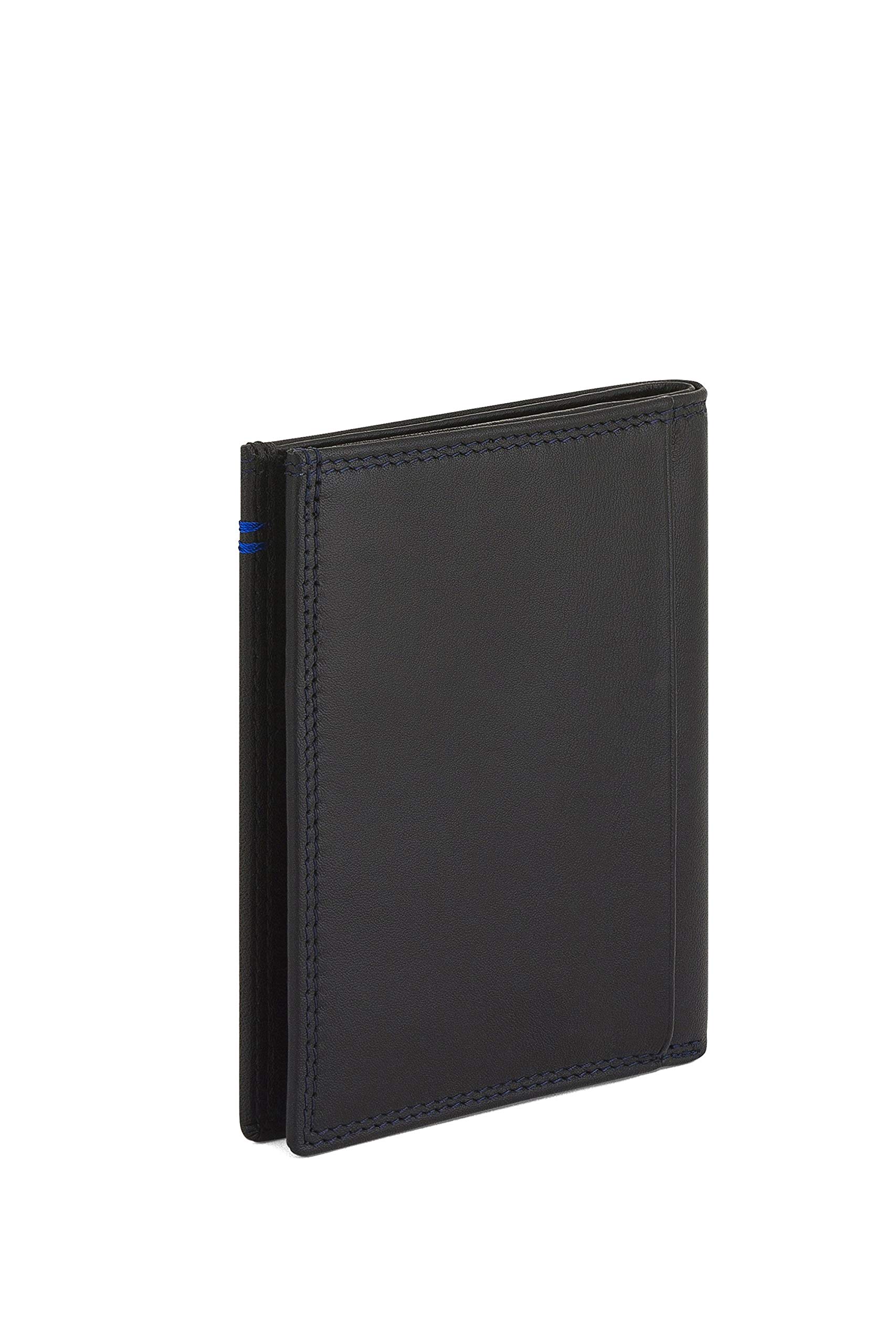 Le Tanneur porte cartes cuir lisse poche billets 9,5 x 11,5 cm