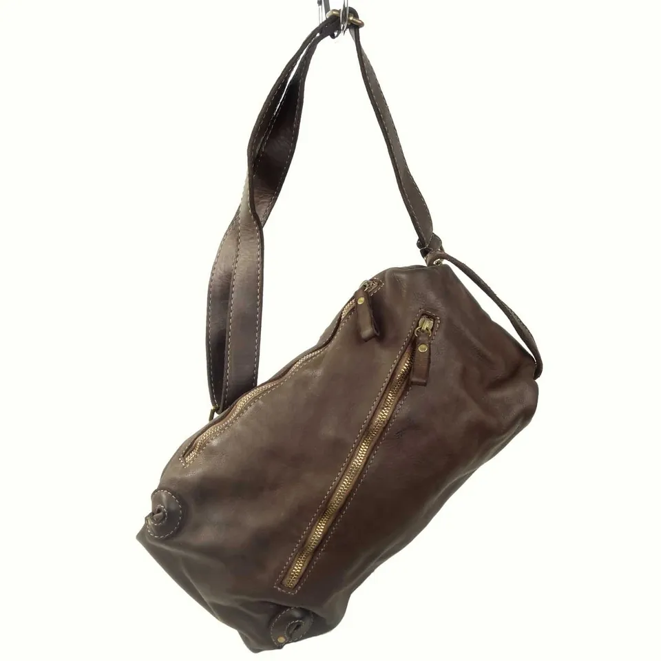 Collection Esprit Cuir Bruno sac banane cuir marron