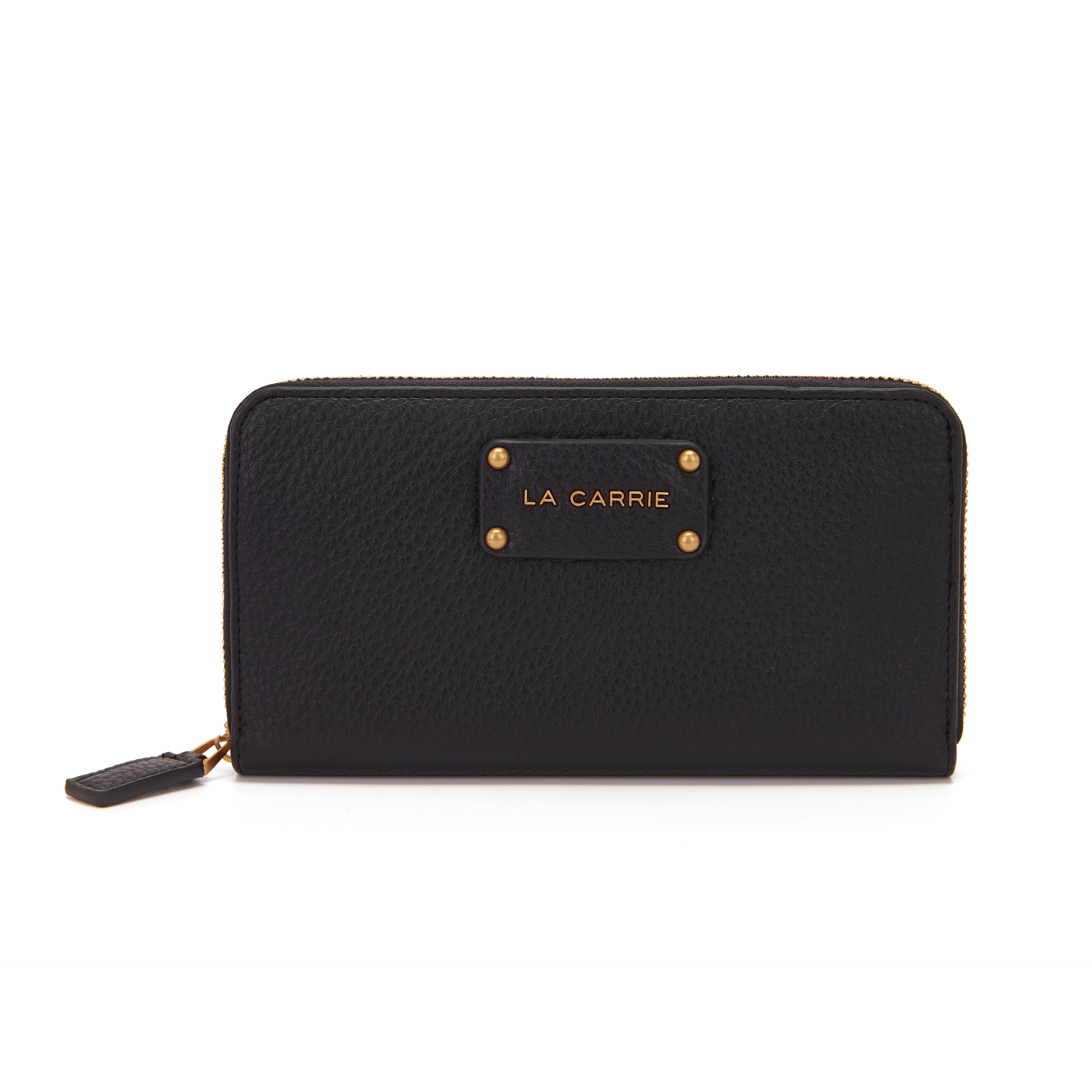 La Carrie Wallet portefeuille noir synthétique 19 cm