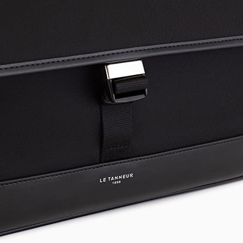 Le Tanneur Gaspard sac bandoulière cuir noir homme